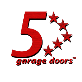 5 star garaqe door logo